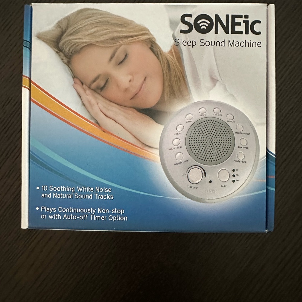 Sleep Sound Machine - Silver